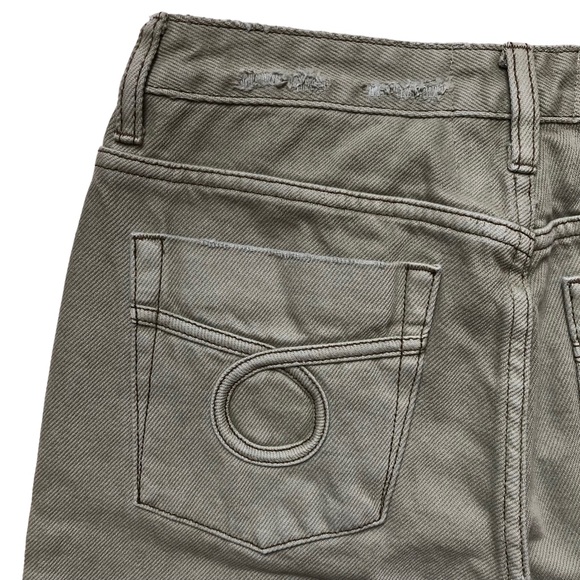 One Teaspoon Charlie Flare Size 26 Super Khaki Color NEW NWT - Picture 10 of 15